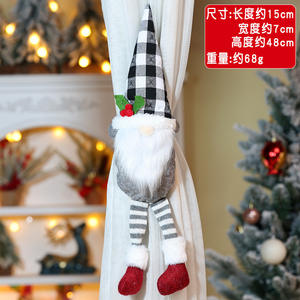 Guirlandes de Noël en polyester de haute qualité, décoration de fête intérieure et extérieure, vente en gros en Chine - Product Image 2