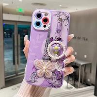 Étui à lanière personnalisé de style féminin avec impression colorée Fundas de couverture de téléphone portable pour Infinix NOTE 40 PRO Tecno SPARK 20