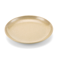 Ensemble de vaisselle en fibre de balle de riz J-link de luxe, écologique, logo personnalisé, biodégradable, utilisable au réchauffement et au réfrigération, pour les fêtes
