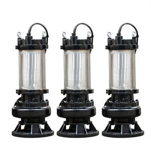 Pompe submersible à eaux usées haute efficacité, double joint mécanique, débit 10-650m³/h, puissance 2.2-550kW, tension 380V-660V - Product Image 1