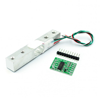 Placa de amplificador de Sensor de peso IC EC02 Sensor balanza PCB Sensor de pesaje amplificador de celda de carga