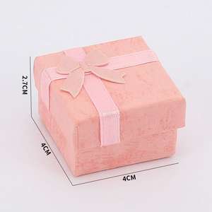 Skyland 4*4 petite boîte à bijoux boîte de couverture pour bagues boucles d'oreilles pour cosmétique et huile essentielle stockage cadeau emballage accessoire - Product Image 3