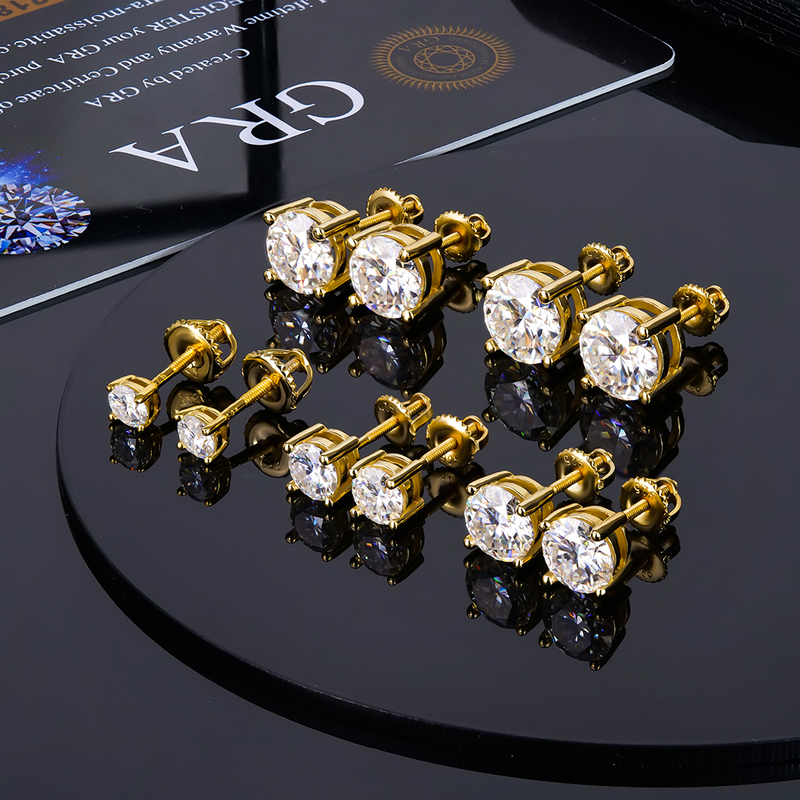 4mm Yellow Gold Plated Fine Jewelry