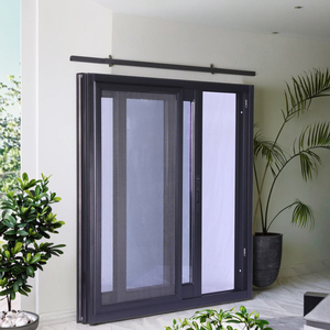 Nhà máy trực tiếp rg110 cử<span class=keywords><strong>a</strong></span> sổ TrượT HiệN ĐạI 110mm khung hợp kim nhôm Chiều rộng kính hai lớp kính cường lực mở ngang - Product Image 1