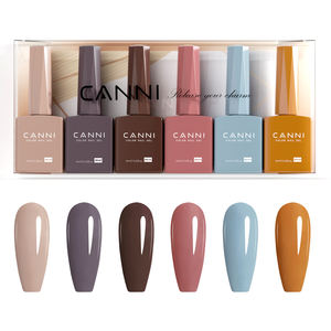Kit de <span class=keywords><strong>Vernis</strong></span> à Ongles Gel CANNI Couleurs Magnifiques Couverture Complète Sans HEMA S'enlève par Trempage UV LED <span class=keywords><strong>Vernis</strong></span> <span class=keywords><strong>Semi</strong></span>-<span class=keywords><strong>Permanent</strong></span> Fabrication OEM Disponible - Product Image 6