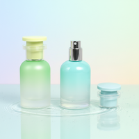 Flacon de parfum cylindrique vide en vrac 30ML Flacon de parfum en verre coloré