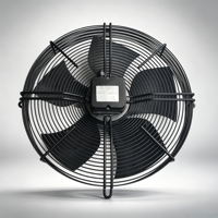 Ventilateur axial AC pour grille de protection 500mm S4E500-AM03-01 680W 3A, pales en forme de faucille, refroidisseur d'aspiration 4 pôles pour compresseur, personnalisé