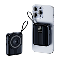 Nouveaux Produits 2026 – Chargeur Rapide Magnétique Portable Léger 10000mAh 15W, Mini Batterie Externe à Chargement Sans Fil pour iPhone 17 ProMax