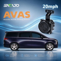 H97LVS-b Haut-parleur d'avertissement piétonnier de qualité professionnelle 12V IP67 étanche, avertisseur acoustique universel pour véhicules
