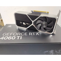 Nouvelle carte graphique de bureau GeForce RTX4060 Ti 8 Go, mémoire GDDR6 128 bits HBM, type de stockage vidéo, refroidisseur à ventilateur