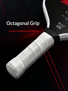 מחבט פיקלבול T700 סיבי פחמן תרמופורמי מקצועי לתחרויות, עובי 16 מ\\\"מ, משקל 225-235 גרם - Product Image 5