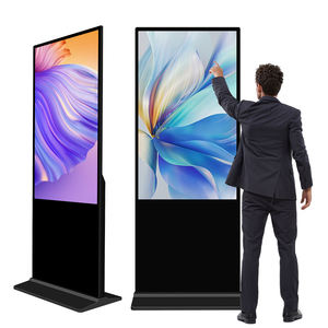 Indoor 43-Zoll-Vertikalwerbung <span class=keywords><strong>Display</strong></span> Indoor Touch Control <span class=keywords><strong>Digital</strong></span> Signage Maschine Bodenst änder SDK <span class=keywords><strong>Digital</strong></span> Poster Ddp - Product Image 1