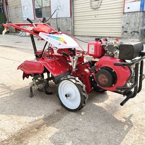 Handheld Two-wheel Drive Micro Tillage Machine Multi-function <b>Cultivators</b> Agricultural Gasoline Engine-Powered High - Product Image 4