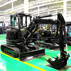 Бесплатная доставка, Компактные мини-экскаваторы, японский двигатель, сельскохозяйственный экскаватор, многофункциональный мини-экскаватор, Настраиваемые цвета, 3 тонны - Product Image 2