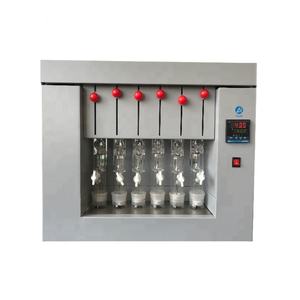 Aoda <span class=keywords><strong>SZF</strong></span>-<span class=keywords><strong>06C</strong></span> Grain alimentation laitier Analyse de la teneur en matière grasse brute Analyseur de graisse Soxhlet de laboratoire - Product Image 1