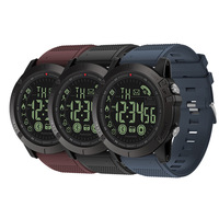 Jam tangan pintar pria, arloji cerdas olahraga multifungsi panggilan Display Digital luar ruangan murah