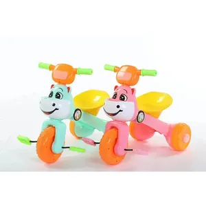 الجملة رخيصة فتاة/فتى جميل الحيوان البسيطة الطفل دراجة ثلاثية العجلات ركوب على سيارة لعبة/3 عجلة الدراجات