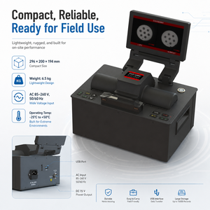 Soudeuse par fusion de fibres optiques multi-cœurs à alignement de face haute précision pour 2 à 8 cœurs - Product Image 5