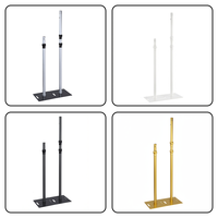 Structure de scène portable en aluminium de 9 à 23 pieds, écologique et durable, pour mariages, événements, églises et photographie élégante (Pipe & Drape)