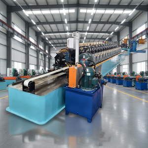 เครื่องขึ้นรูปม้วนโลหะสำหรับรางเหล็กเบา ยี่ห้อ Wadley PLC พร้อมระบบรับ จัดเรียง บรรจุ และพาเลทไทซ์ สำหรับงานผนังเบา รุ่น CD UD UW CW - Product Image 1