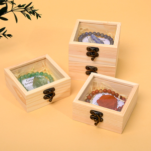 Whosale Natural Healing <b>Crystal</b> Bracelet Raw Stone Gift with Box for Fashion Jewelry Gift - Product Image 3
