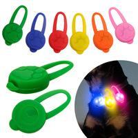 Pendentif LED étanche pour animaux de compagnie, collier lumineux anti-perte pour chien et chat, breloque lumineuse de sécurité nocturne pour les promenades nocturnes