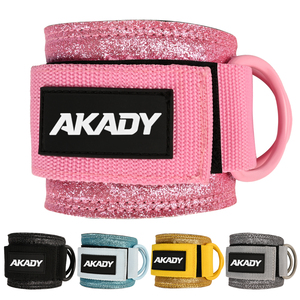 Cinturino per caviglia in neoprene da 7 mm per macchina a cavi, per allenamento gambe inferiori, glutei, fianchi, abduttori, <span class=keywords><strong>esercizi</strong></span> a casa - Product Image 1