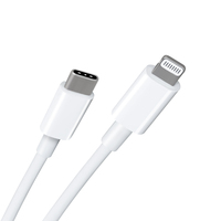 Câble Type-C vers Lightning 3A à charge rapide certifié MFi pour iPhone, MacBook, ordinateur, écouteurs avec conducteur en cuivre pur