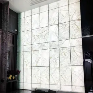 Bán buôn Trắng Onyx slab tấm đá cẩm thạch nền tường bảng Thông số kỹ thuật giá cả cạnh tranh onyx đá Veneer