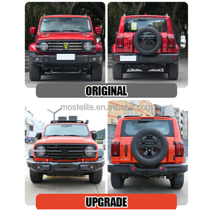 Accesorios Exteriores para Automóviles Todoterreno 4X4, Parachoques Delantero de Aluminio Personalizado para el Décimo Aniversario para Accesorios GWM Tank 300 - Product Image 3