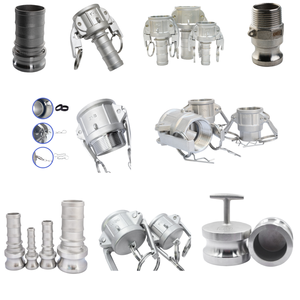 Auqivm D-Type Ss304 Gesmeed Flens Cam Koppeling Hoge Kwaliteit Lage Druk Chemisch Bestendige Corrosiebestendige Buisfittingen - Product Image 1
