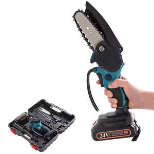 4 Inch Mini Cordless Battery-Powered Industrial Grade Chain <b>Saw</b> 2000mAh Portable Pruning Tree Wkc-3 21V Power Battery Chain <b>Saw</b> - Product Image 5