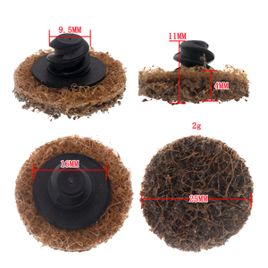<span class=keywords><strong>Disque</strong></span> de ponçage à changement rapide de 1 pouce, grain 60-320, disques abrasifs pour le conditionnement de surface, le polissage de la peinture et le débavurage - Product Image 2