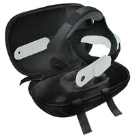 Kit de voyage VR 3-en-1 : Modèle exclusif 018 avec sangle de tête réglable, étui élégant pour manette, ajustement confortable et adapté aux enfants