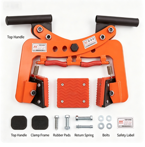 <span class=keywords><strong>Pince</strong></span> à bordure réglable multi-trous à ressort autobloquant pour la construction routière - Product Image 6