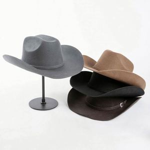 Sombrero Fedora al por Mayor, Unisex, para Negocios, Fiestas, Casual, de Ala Ancha Plana, Estilo Vintage, para las Cuatro Estaciones - Product Image 2