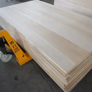 Bester Preis Gebleichte Paulo wnia Wood Edge geklebte Paneele