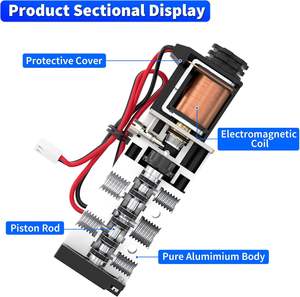 Válvula Solenoide Neumática 4V410-15, DC24V, <span class=keywords><strong>2</strong></span> Posiciones, 5 Vías, 1/<span class=keywords><strong>2</strong></span>\" NPT, Accionamiento por Piloto, Bobina Simple, Respuesta Rápida, Caja de Conexiones Eléctrica - Product Image 3