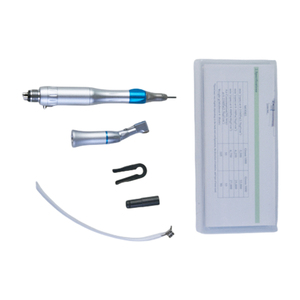 Juego de Piezas de Mano Dentales de Fábrica, Baja Velocidad, Acero Inoxidable, Pulverizador de Agua Externo, Botón de Presión, Turbina Eléctrica Hecha de Metal Duradero - Product Image 2
