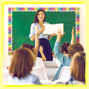 Rollo de Borde Ondulado para Tablero de Anuncios, Decoración Colorida para Pared de Aula, Regreso a Clases - Product Image 3