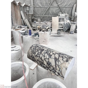 Newstar đặt hàng tùy chỉnh calacatta Viola Thiết kế bảng phòng ăn đá cẩm thạch bảng phòng khách calacatta bảng - Product Image 3
