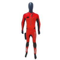 Combinaison de sauvetage aquatique personnalisée en néoprène haute visibilité pour les interventions d'urgence