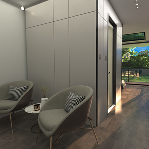 Hot Bán Sang Trọng Hiện Đại Modular Sống Làm Việc Prefab Có Thể Tháo Rời Không Gian Viên Nang Nhà Cho Khách Sạn Di Động Cabin Nhà Trong Châu Âu - Product Image 5