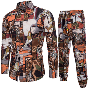 <span class=keywords><strong>Chemise</strong></span> demi-manche pour hommes, 100% coton, impression numérique, coupe Slim, tissu respirant et confortable, motifs floraux - Product Image 6