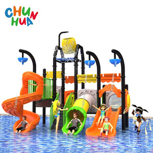 Playground Water Park Amusement Commercial Equipment Swimming <strong>Pool</strong> Kids Water <strong>Slide</strong> - Product Image 3