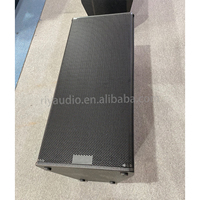 XINMING PS215 Enceinte PA professionnelle passive 2 voies double 15 pouces 1000W/1200W, enceinte en MDF/bois contrecollé, finition mate, pour scène, concert, spectacle