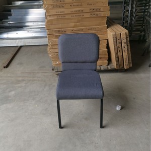 Chaises de salle à manger modernes en métal empilables et emboîtables pour usage commercial, théâtre, <span class=keywords><strong>extérieur</strong></span>, maison et bureau, non pliables - Product Image 2