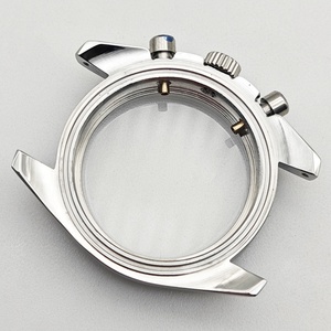 Montre à grand cadran rond OEM ODM 40MM, boîtier de montre en acier inoxydable 316L, accessoire de montre multifonctionnel à six broches, mouvement 6502 - Product Image 5