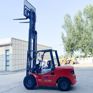 Montacargas Diésel Todoterreno de Alta Calidad de China, Nuevos, de 2.5, 3, 3.5 y 4 Toneladas, para Levantar, Cargar y Descargar - Product Image 5