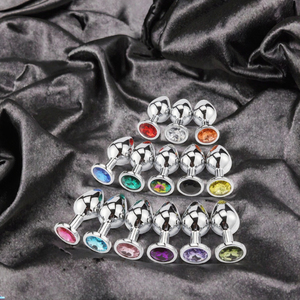 Yushan1 новый набор фетиш бдсм 1 шт. металлическая Анальная пробка Анальная игрушка для взрослых для мужчин и женщин, пар, материал из нержавеющей стали - Product Image 3